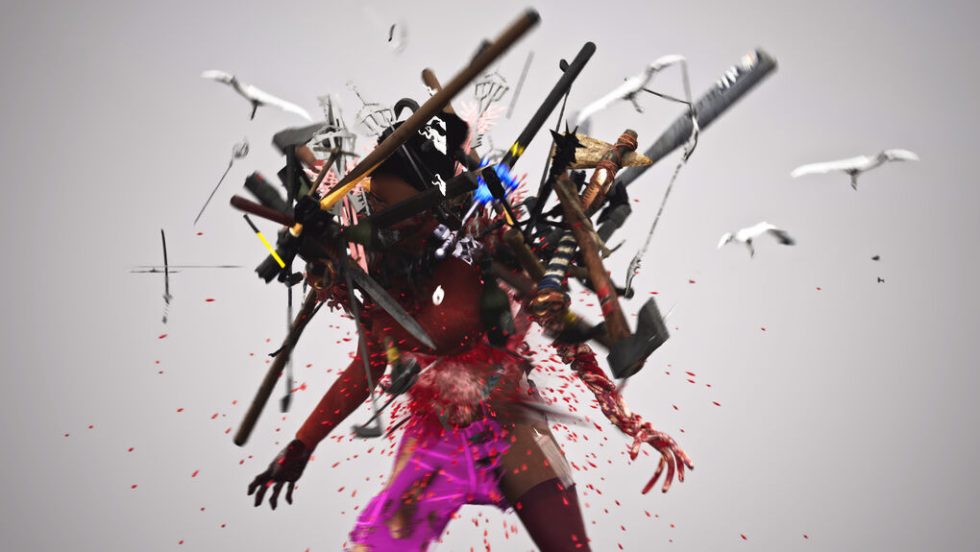 the exploding girl